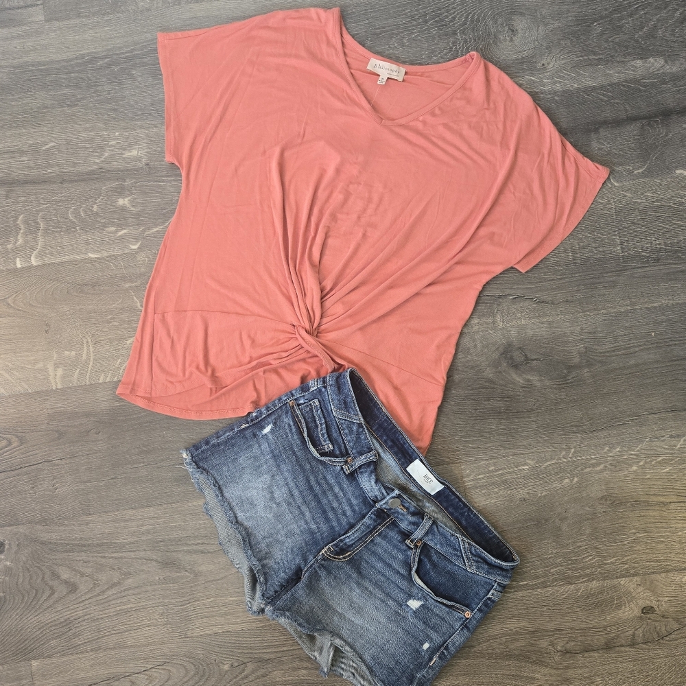 Philosophy VNeck Twist Front top